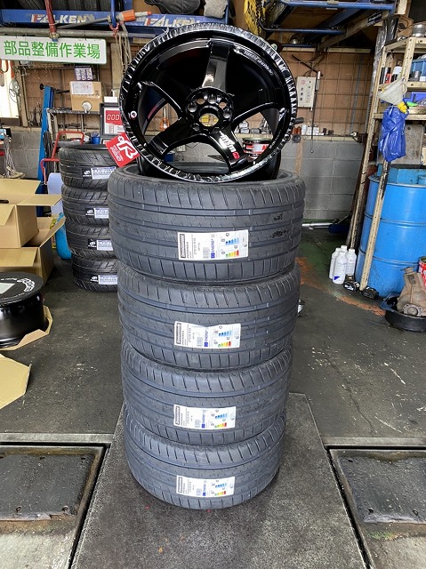 ino-g　BNR34 スカイライン GT-R  4本ホイールのみ発送 日産 BNR34 GT-R 純正18インチホイール 4本セット - メルカリ
