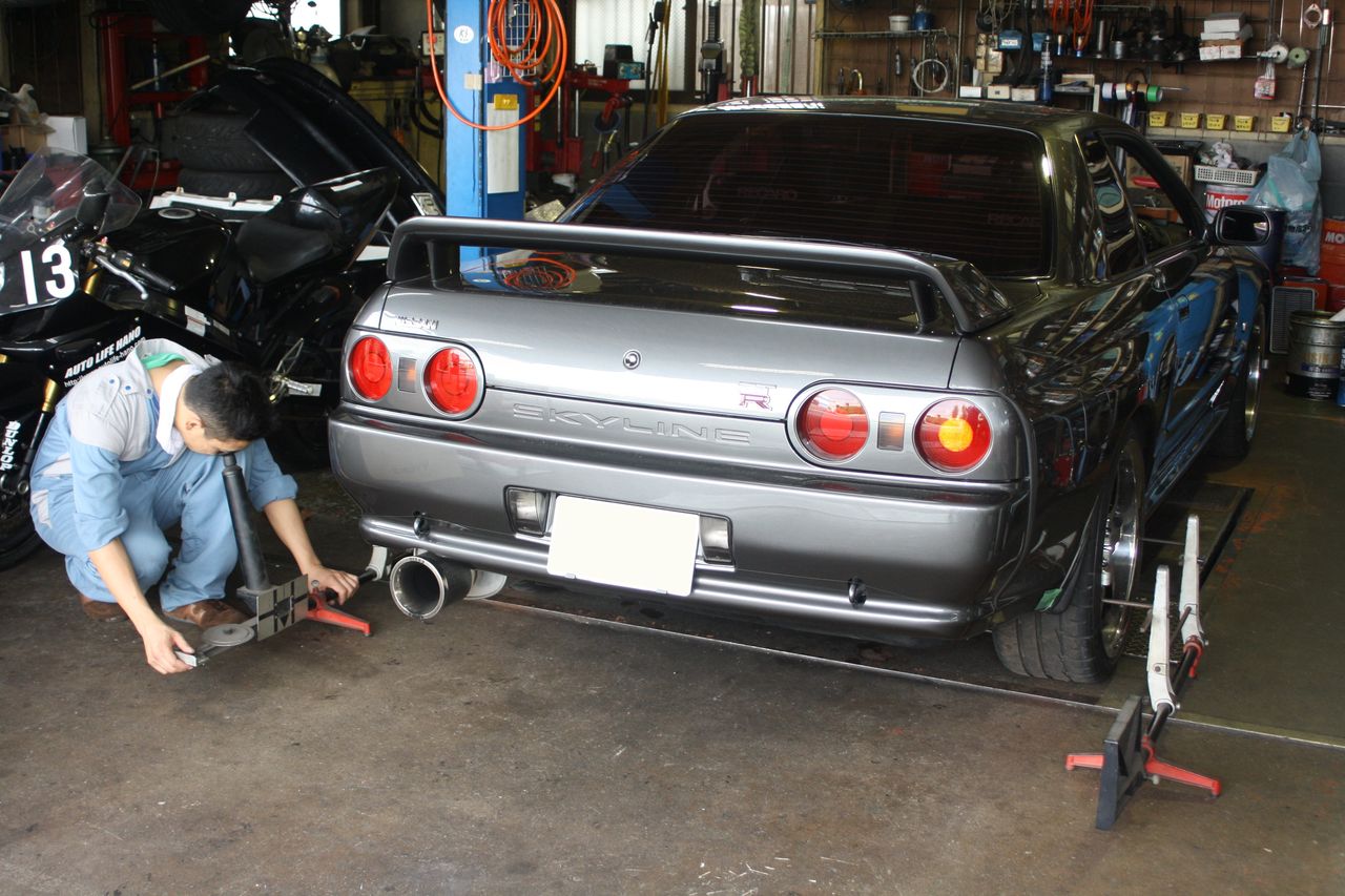 ｂｎｒ３２ 車高調取付 オートライフハノ オフィシャルブログ