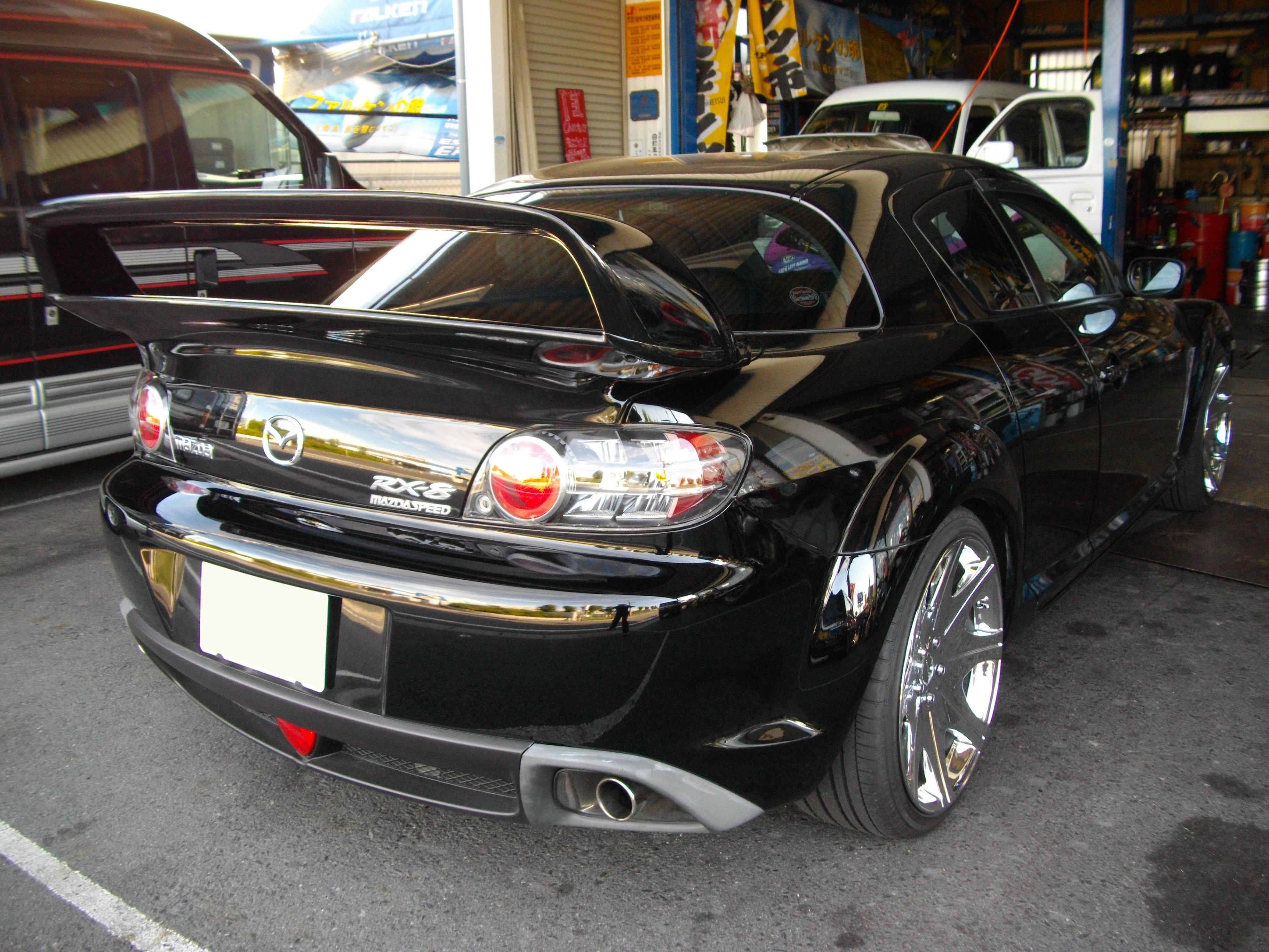 rx8 リア ウイング RE雨宮 SE3P RX-8 AD Eight リアウイング RS FRP D0 