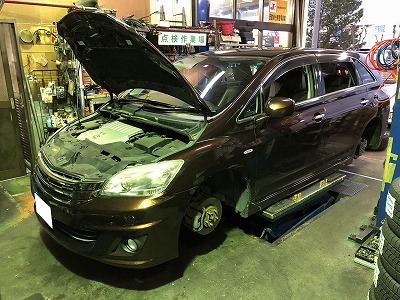 トヨタ マークx ジオ の車検 整備 オートライフハノ オフィシャルブログ トヨタ マークx ジオ の車検 整備 オートライフハノ オフィシャルブログ