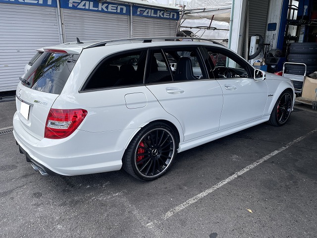 滋賀オートライフハノ ベンツc63amg W4 の持込ドラレコ取付 前後カメラ オートライフハノ オフィシャルブログ