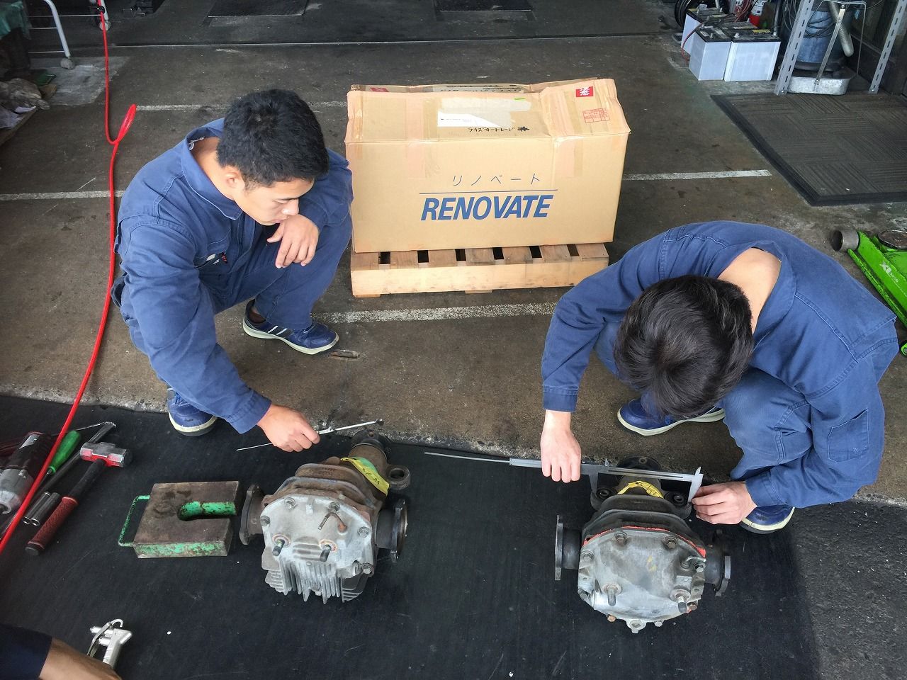 S14シルビア 4.6ファイナル流用＆LSD組み付け : オートライフハノ