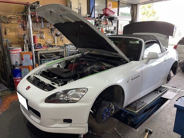 ホンダS2000にテイン「MONOスポーツ」取付 : オートライフ