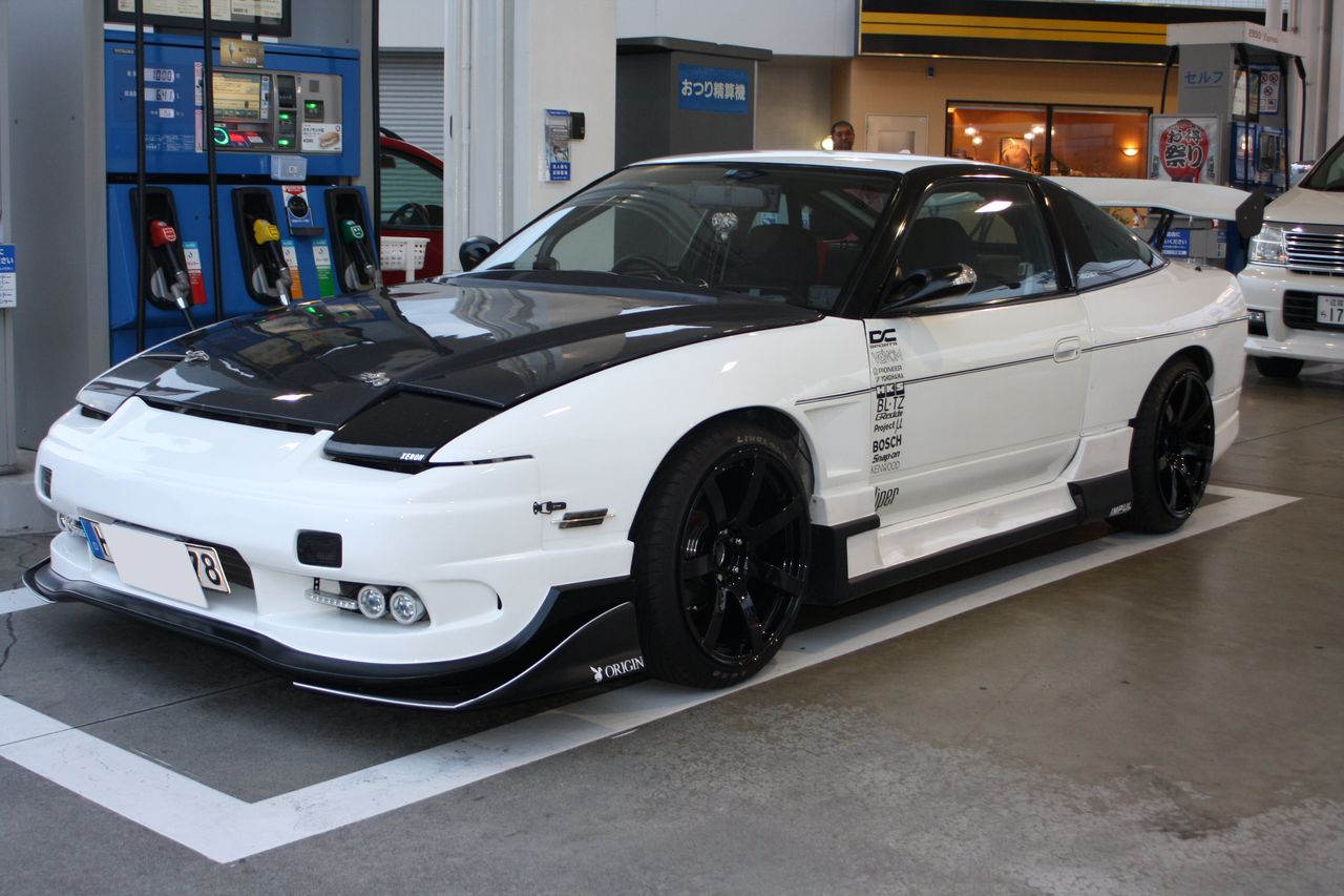 180SX オリジンのアルミ「DRF-S7」装着 : オートライフハノ