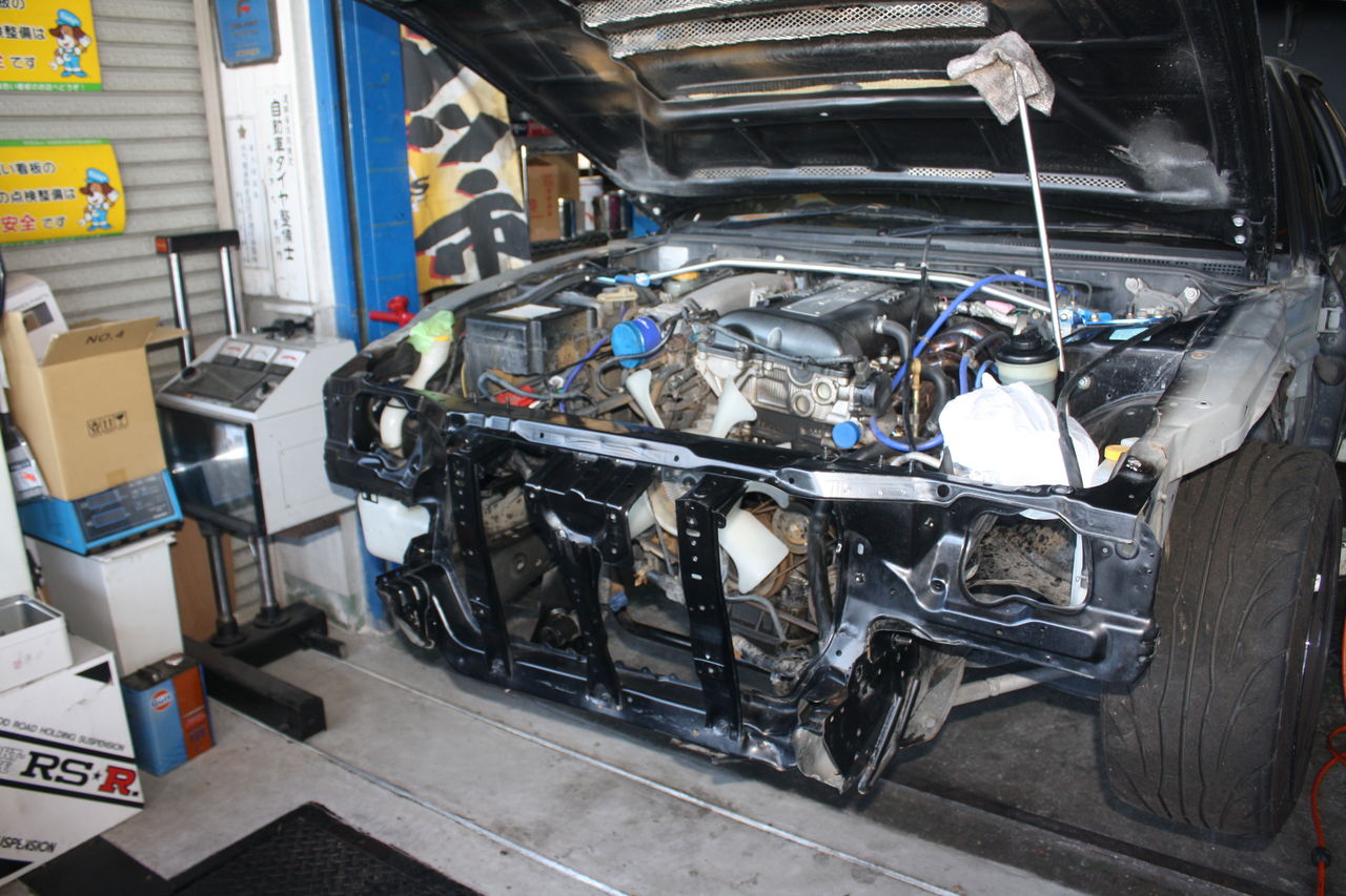 S15の事故修理 : オートライフハノ オフィシャルブログ 