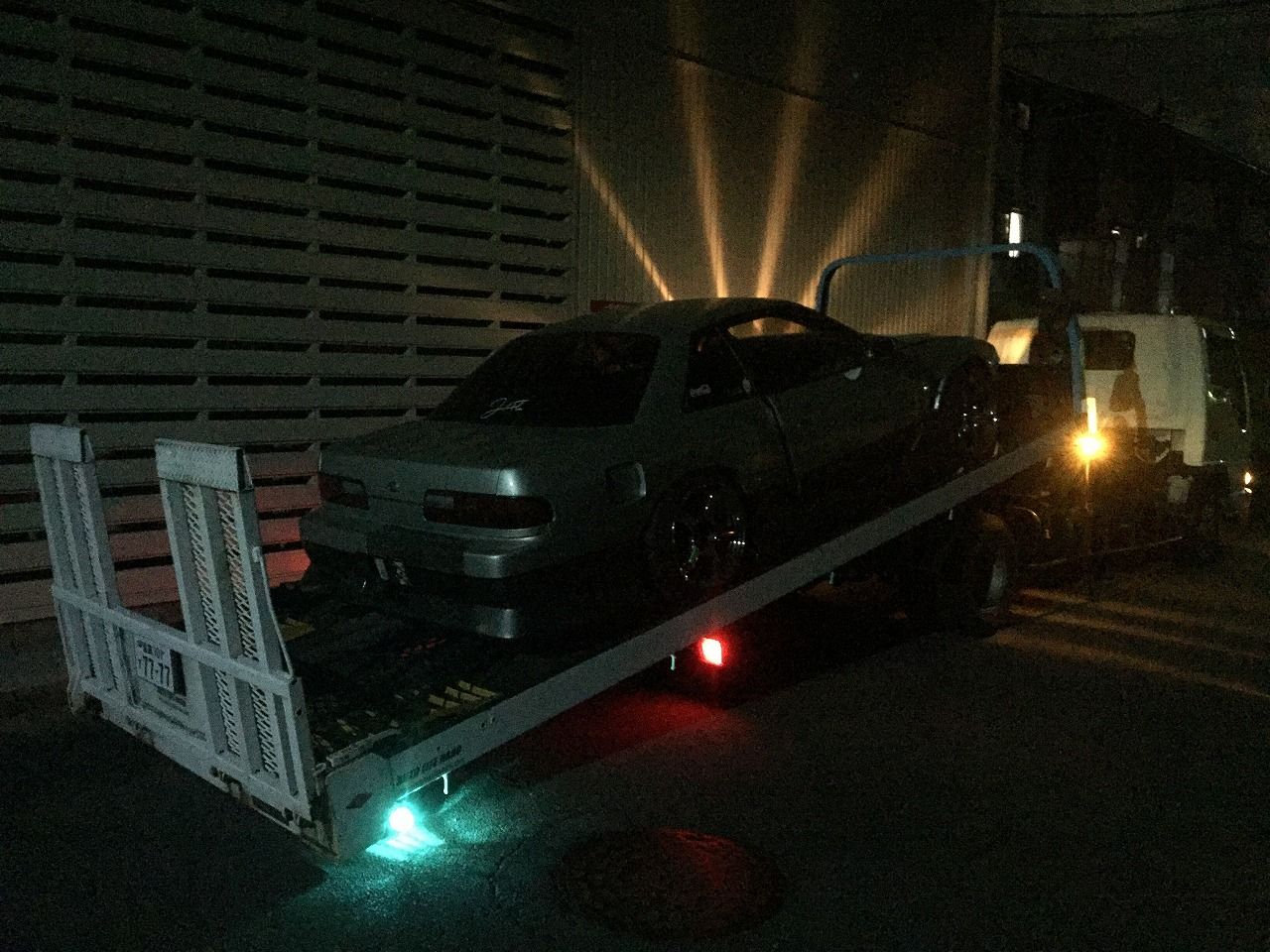 Ps13シルビアのトラブル搬送 ロードサービス オートライフハノ オフィシャルブログ