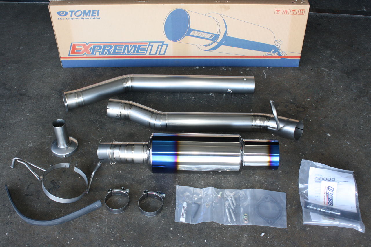 S15 東名チタンマフラー S15 TOMEIチタンマフラー「EX PREME Ti」 : オートライフハノ