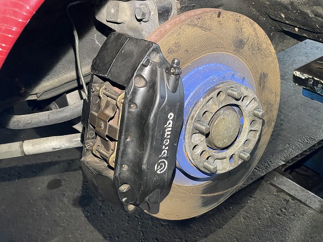 滋賀 180SXのブレーキキャリパーオーバーホール : オートライフハノ