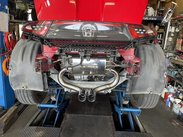 滋賀オートライフハノ ホンダ S660 柿本改のマフラー交換 オートライフハノ オフィシャルブログ