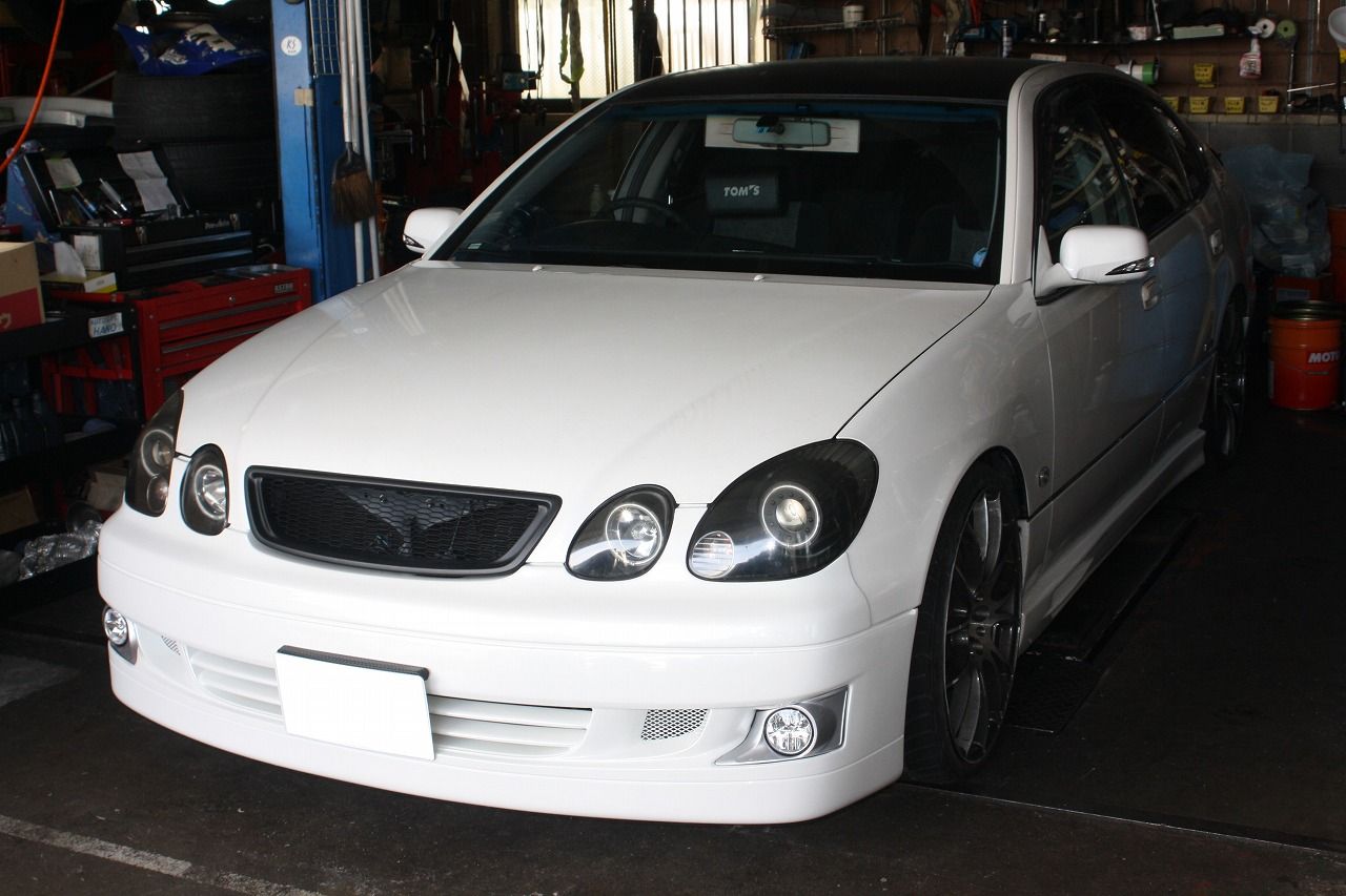 JZS161アリスト社外イカリングヘッドライト (VIPカスタム】 16 JZS161アリスト社外イカリングヘッドライト (VIPカスタム】 16
