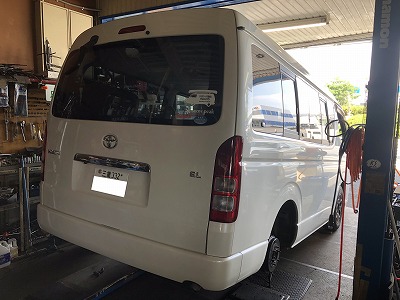 200系ハイエースのLSD交換（クスコ） : オートライフハノ オフィシャル