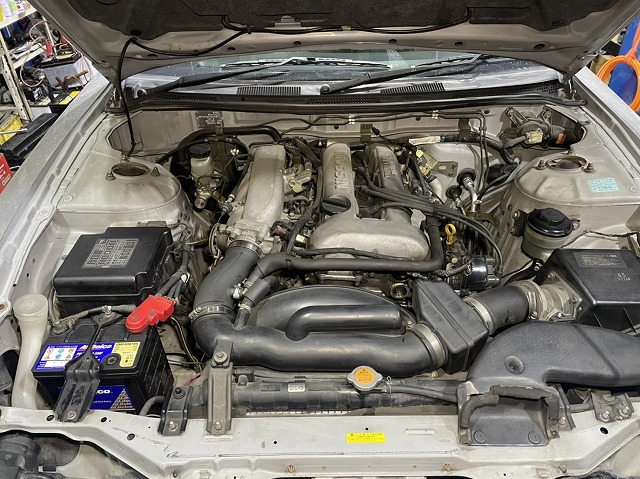 滋賀 日産「シルビア」(S14)の車検＆整備 : オートライフハノ