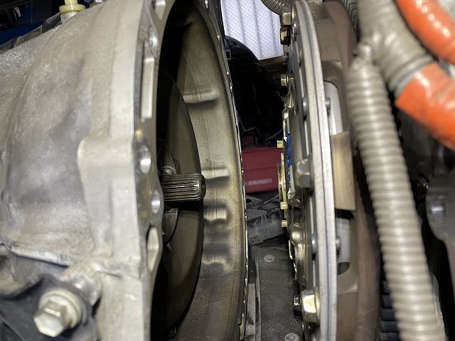 滋賀 レクサス「LS600hL」インプットダンパー交換(ミッション滑り 