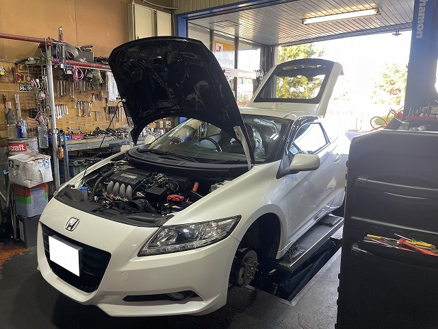 滋賀オートライフハノ ホンダ「CR-Z」(ZF1)の持込LSD&クラッチ交換