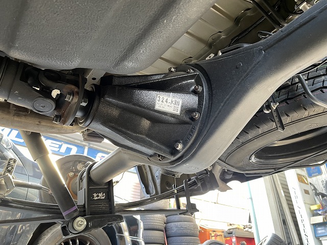 滋賀オートライフハノ 200系ハイエースの86用トルセンLSD交換(トヨタ86