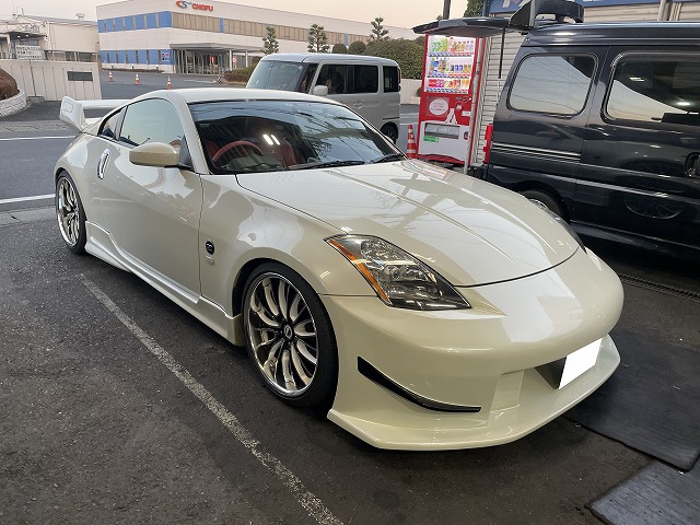 滋賀 Z33フェアレディzのings イングス エアロ取付 オートライフハノ オフィシャルブログ 滋賀 Z33フェアレディzのings イングス エアロ取付 オートライフハノ オフィシャルブログ