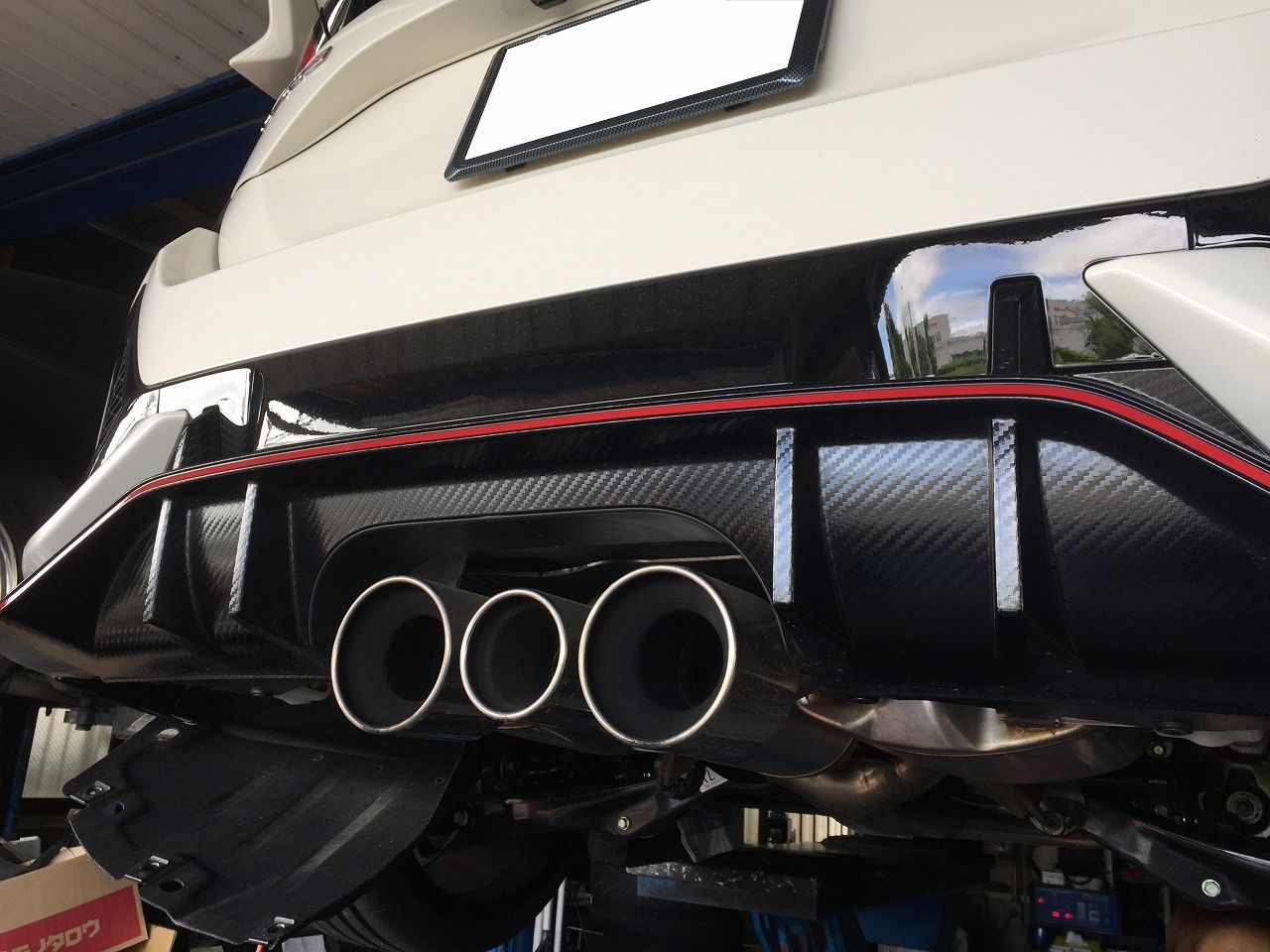 シビック タイプR fk8 純正マフラー シビック タイプR fk8 純正マフラー