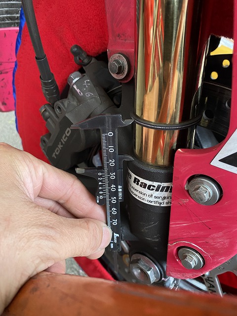 滋賀オートライフハノ ホンダCBR600RR(PC40)のシェイクダウン