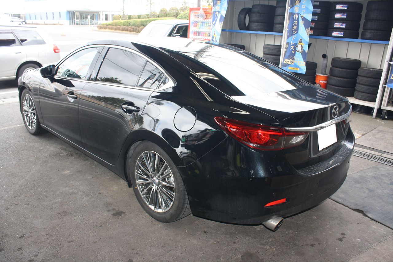 マツダ アテンザ(GJ2FP)持込車高調取り付け : オートライフ マツダ アテンザ(GJ2FP)持込車高調取り付け : オートライフ