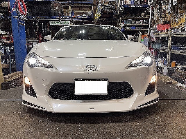 滋賀 トヨタ 86 の 後期から前期バンパーに交換 オートライフハノ オフィシャルブログ 滋賀 トヨタ 86 の 後期から前期バンパーに交換 オートライフハノ オフィシャルブログ