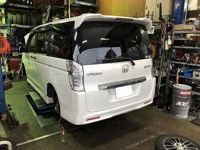 ステップワゴン rk5 の車検 整備と異音修理 オートライフハノ オフィシャルブログ ステップワゴン rk5 の車検 整備と異音修理 オートライフハノ オフィシャルブログ