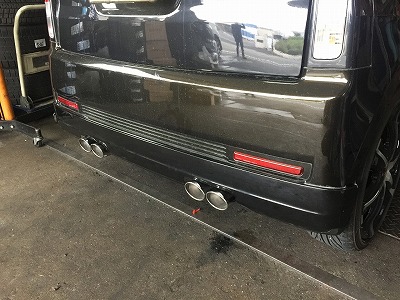 ムーヴ（L175S）の4本出しマフラー交換 : オートライフハノ