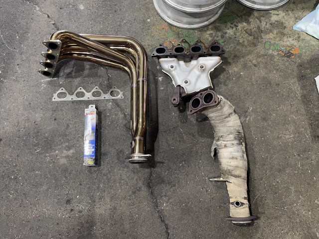 シビックeg エキマニ　タコ足　B16A B18C 楽天市場】eg6 エキマニの通販