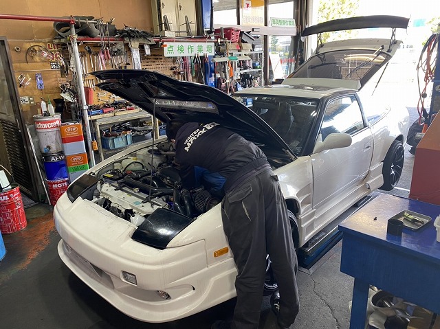 滋賀 180sxのエンジン不調修理 オートライフハノ オフィシャルブログ
