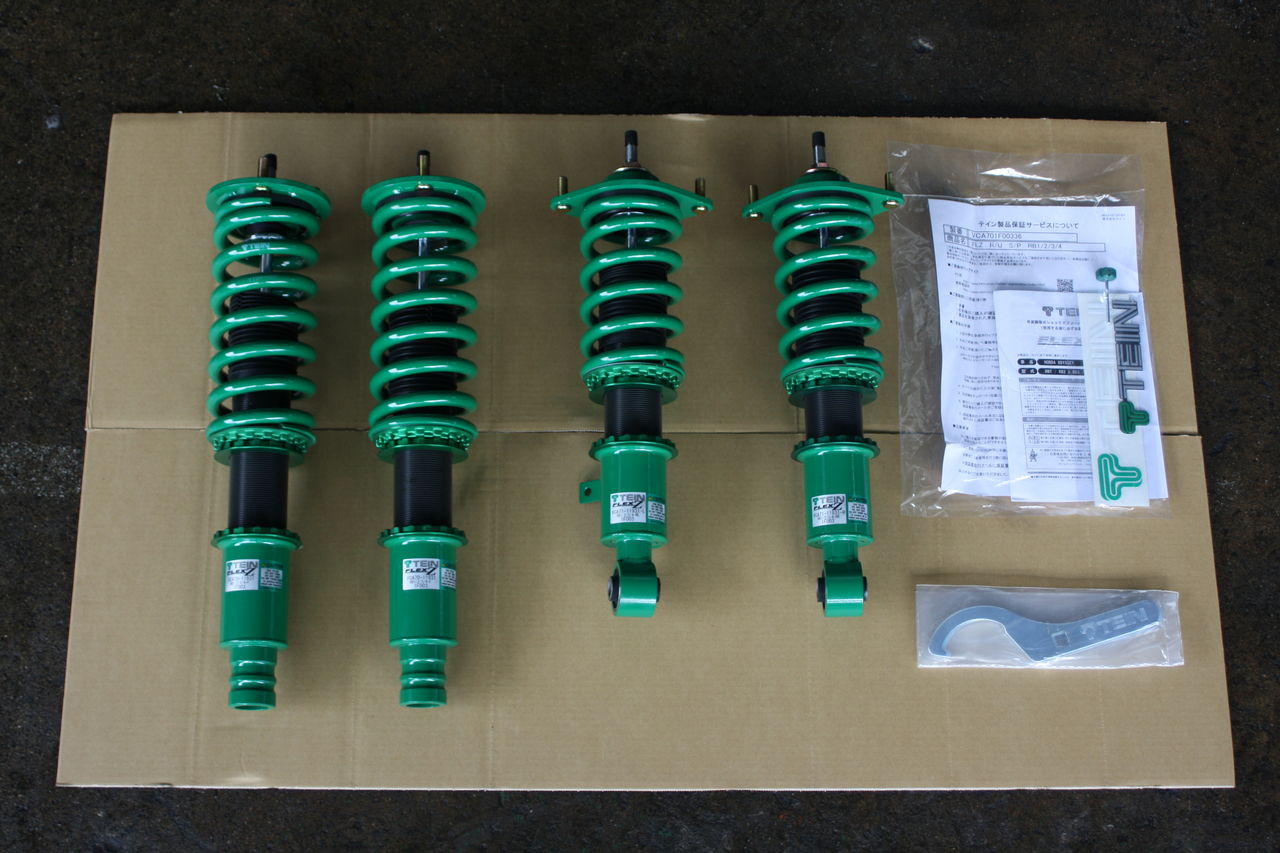 RB1 オデッセイ　テイン車高調　フレックスZ オデッセイ RB1 TEIN FLEX Zの持込取り付けと四輪アライメント