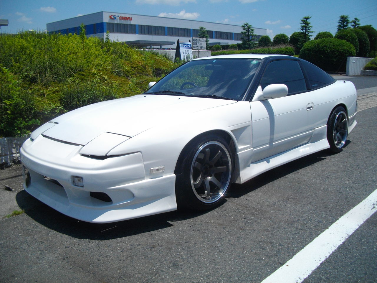 180SX アルミ装着&フェンダー加工 : オートライフハノ オフィシャルブログ