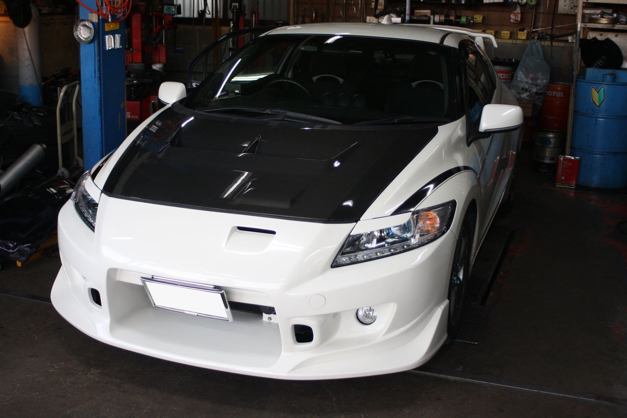 cr z zf2 c westバンパー取付 オートライフハノ オフィシャルブログ