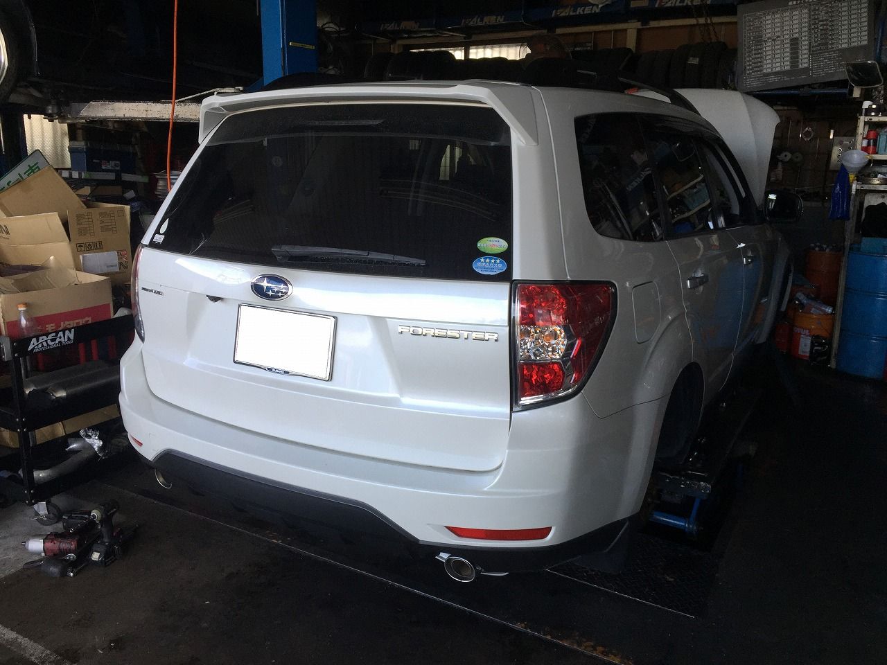 フォレスター Sh5 の持ち込みショック交換 オートライフハノ オフィシャルブログ フォレスター Sh5 の持ち込みショック交換 オートライフハノ オフィシャルブログ