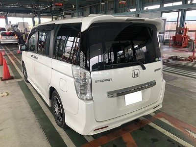 ステップワゴン rk5 の車検 整備と異音修理 オートライフハノ オフィシャルブログ ステップワゴン rk5 の車検 整備と異音修理 オートライフハノ オフィシャルブログ