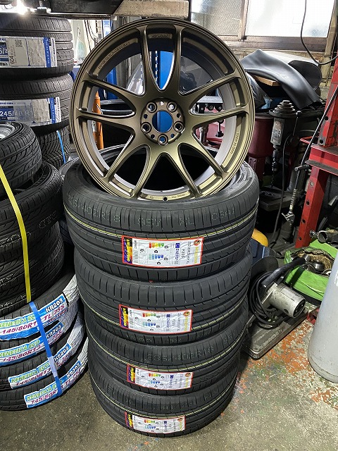 滋賀オートライフハノ スバル「BRZ」(ZC6)にワークエモーション「極