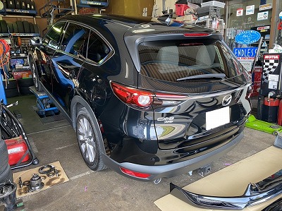 マツダ ｃｘ 8 のエアロパーツ取り付け オートライフハノ オフィシャルブログ