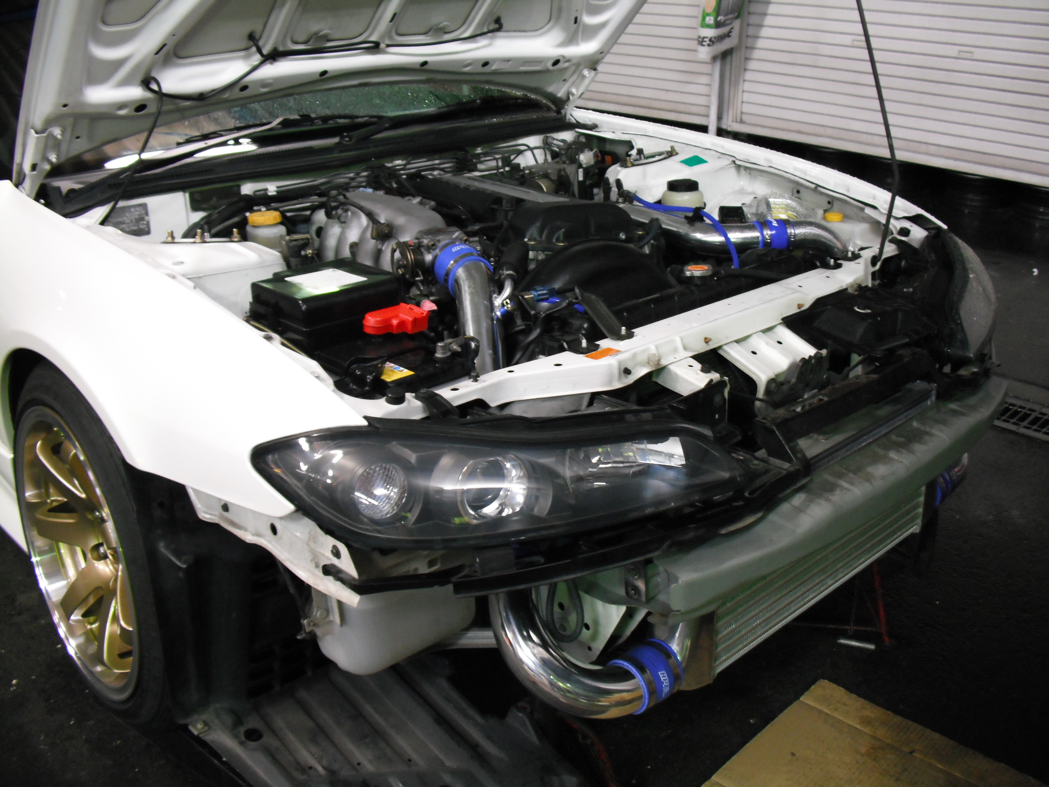S15インタークーラー取付 : オートライフハノ オフィシャルブログ S15インタークーラー取付 : オートライフハノ オフィシャルブログ