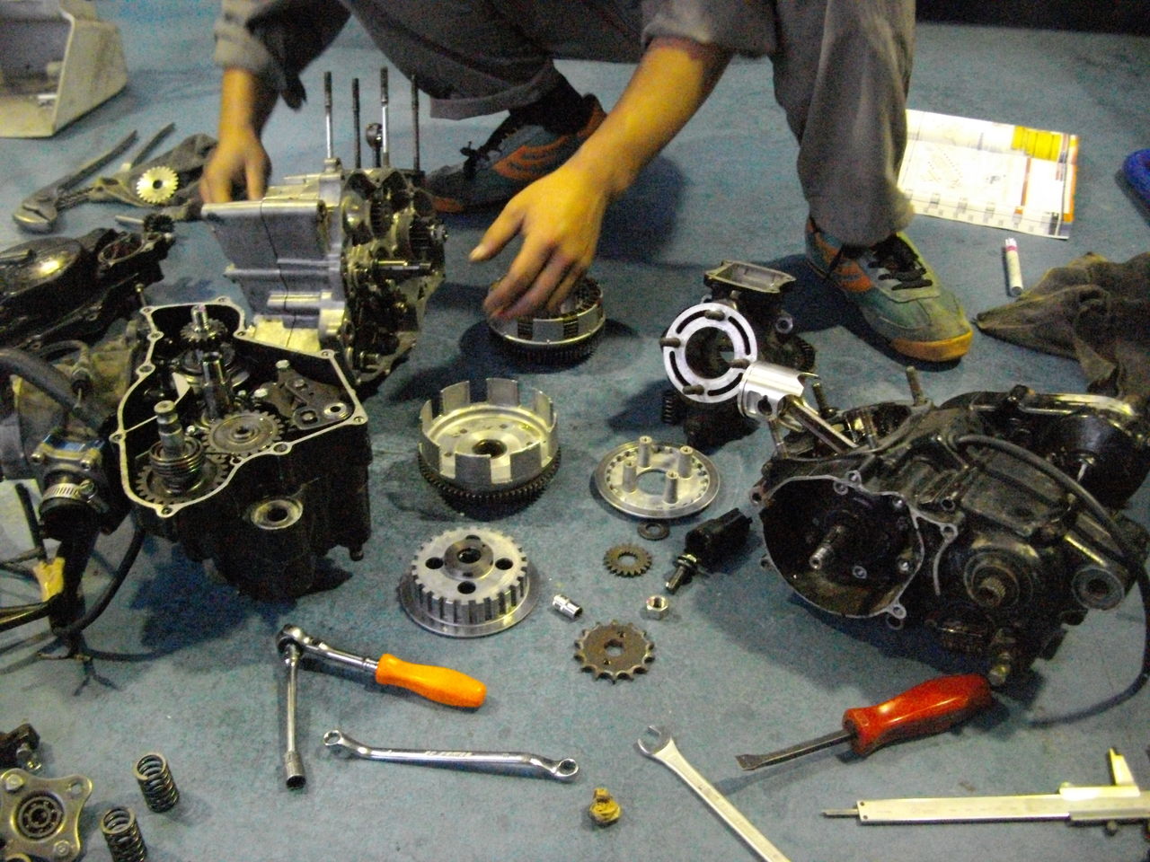 CR80のエンジン : オートライフハノ オフィシャルブログ