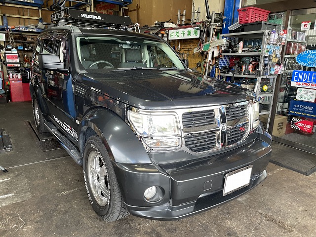 滋賀 アメ車 ダッジ ナイトロ の持ち込みマフラー交換 オートライフハノ オフィシャルブログ 滋賀 アメ車 ダッジ ナイトロ の持ち込みマフラー交換 オートライフハノ オフィシャルブログ