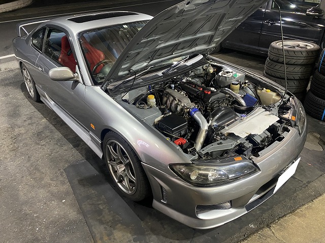 滋賀オートライフハノ S15シルビアのパワーFCのセッティング : オート 