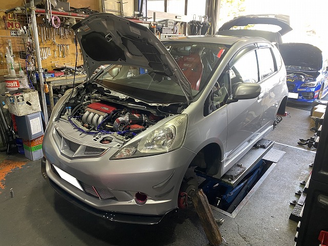 ホンダフィットサスペンション交換部品一式まとめて