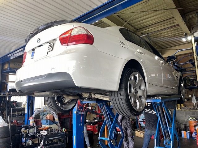 滋賀 輸入車bmw E90 の持込マフラー交換 直送 オートライフハノ オフィシャルブログ 滋賀 輸入車bmw E90 の持込マフラー交換 直送 オートライフハノ オフィシャルブログ