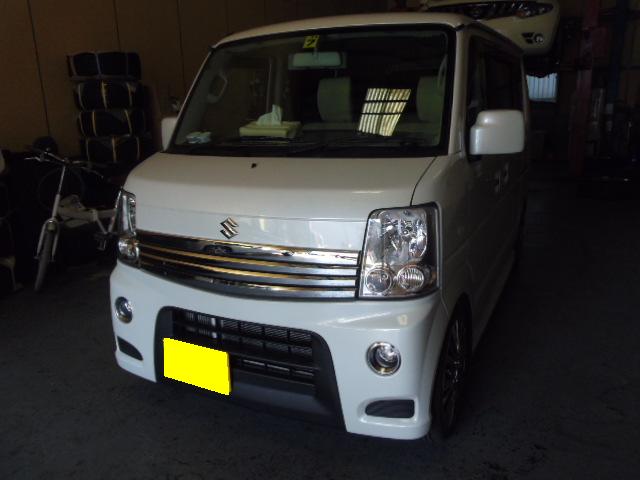 Da64w 車高調付け替え オートユニット日記 Da64w 車高調付け替え オートユニット日記