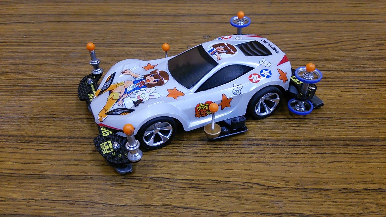 77 アトミックチューン2モーターPROを試す① : らいぱちのミニ四駆 