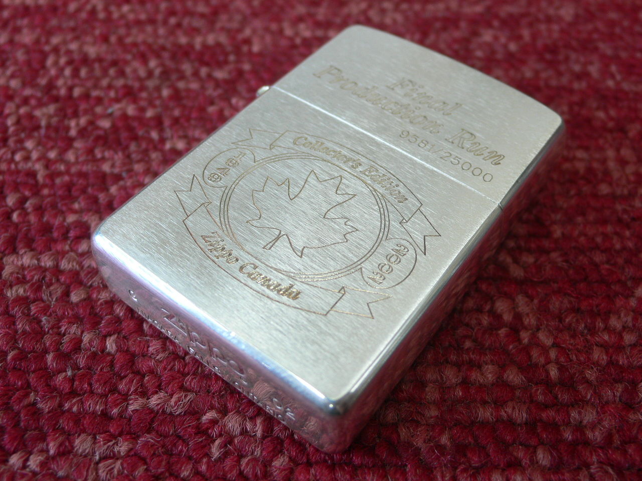 ライターコレクション 9「ZIPPO カナダ製」 : 全部宝物～My