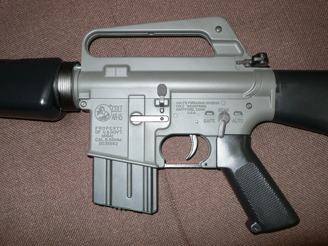 エアガンコレクション 18「東京マルイ COLT M16A1 VIETNAM ver