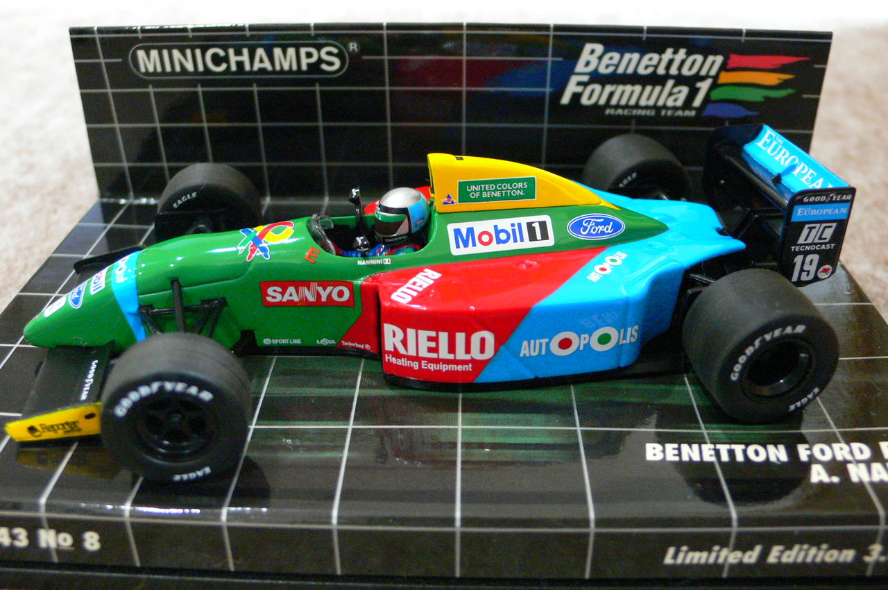 ベネトンF1コレクション 1 「ミニチャンプス」 : 全部宝物～My