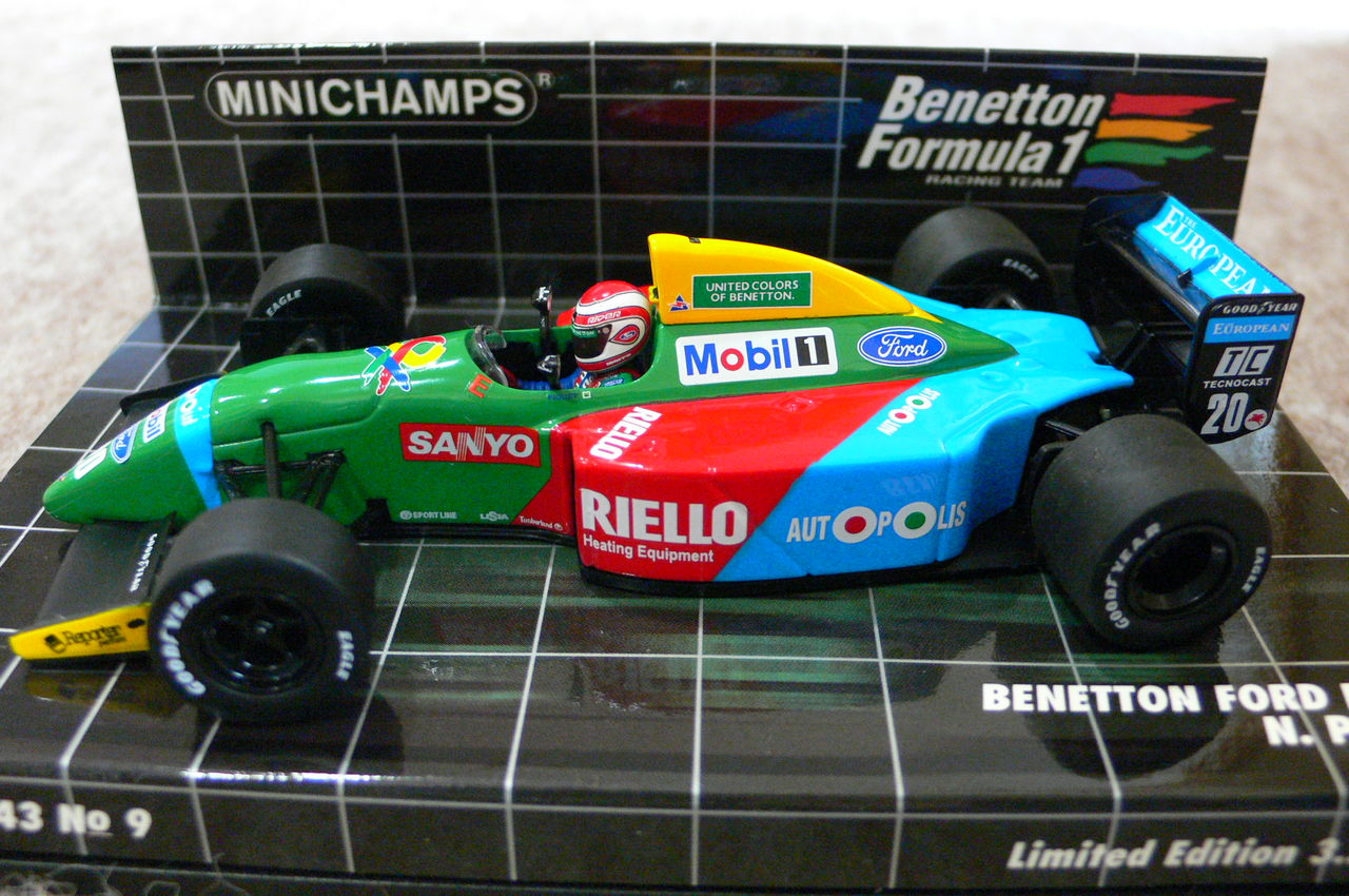 ベネトンF1コレクション 1 「ミニチャンプス」 : 全部宝物～My