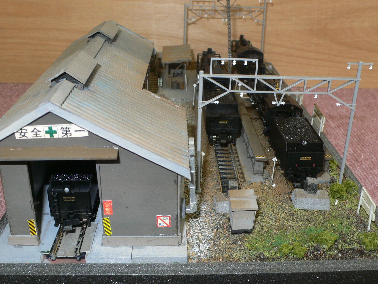 【No.18】Nゲージ　ジオラマ ジオラマ模型 こだわりの奥行き9cmシリーズ鉄道編 Nゲージ