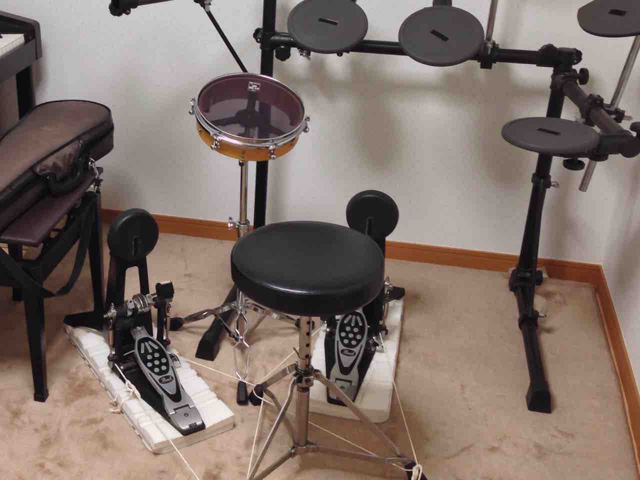 音楽機材レビュー【電子ドラム用バスドラムパッド kd-10/roland、kp65