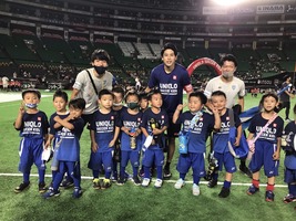 アビスパ福岡サッカースクールユニフォームジュニア140cm JFAユニクロサッカーキッズ！in 福岡PayPayドーム 参加者募集の